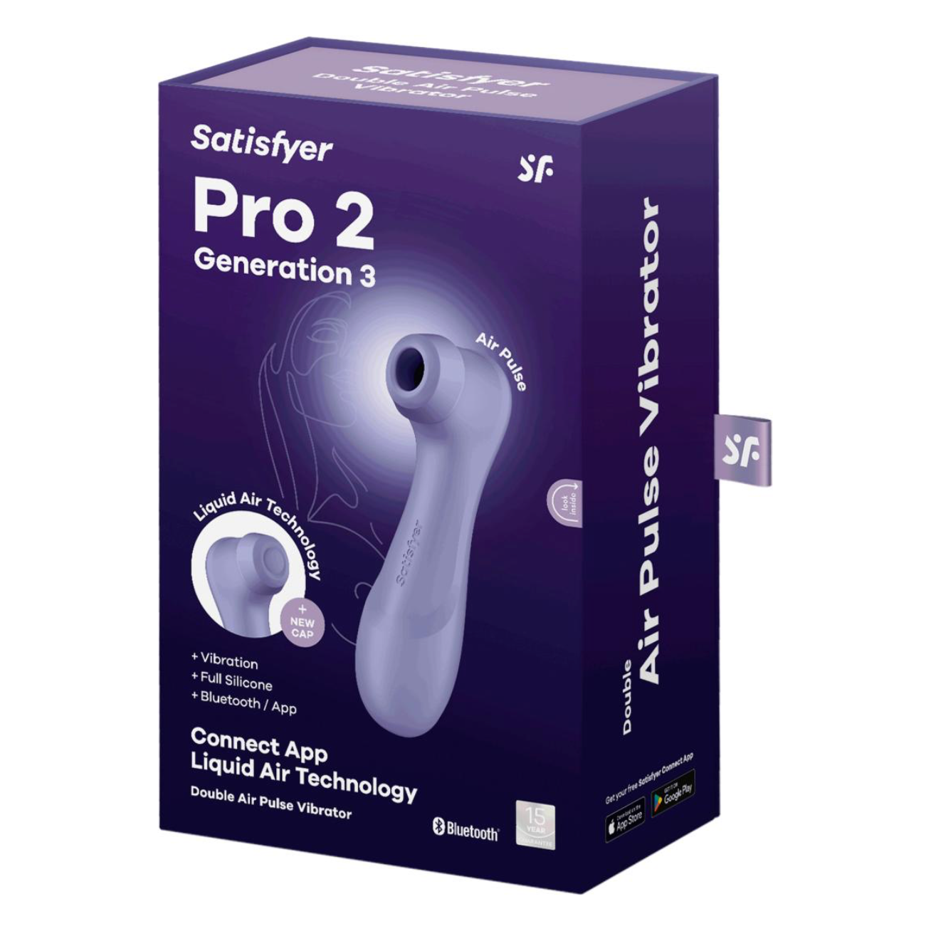 Satisfyer Pro 2 - Generation 3 App Controlled - Lila