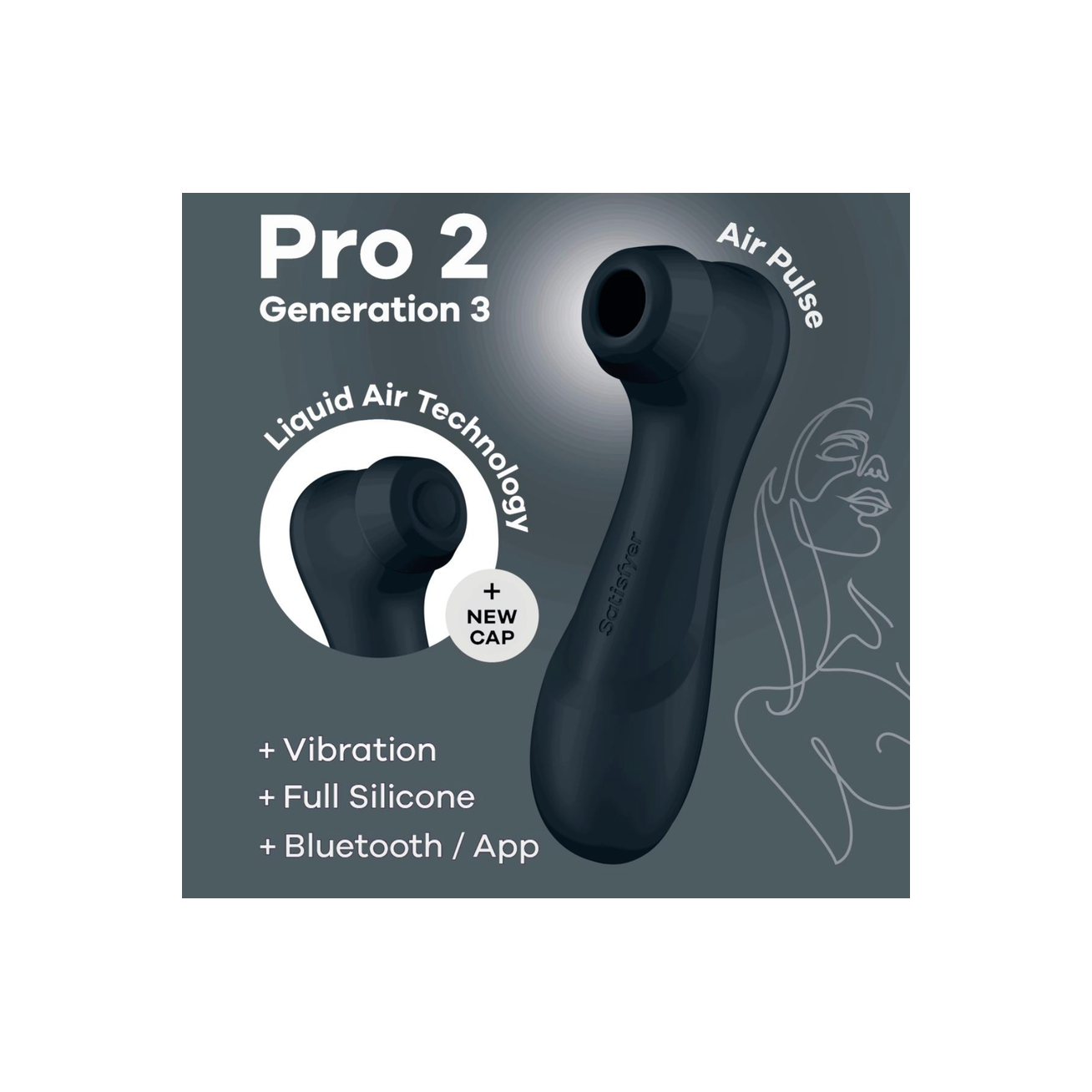 Satisfyer Pro 2 - Generation 3 App Controlled - Zwart