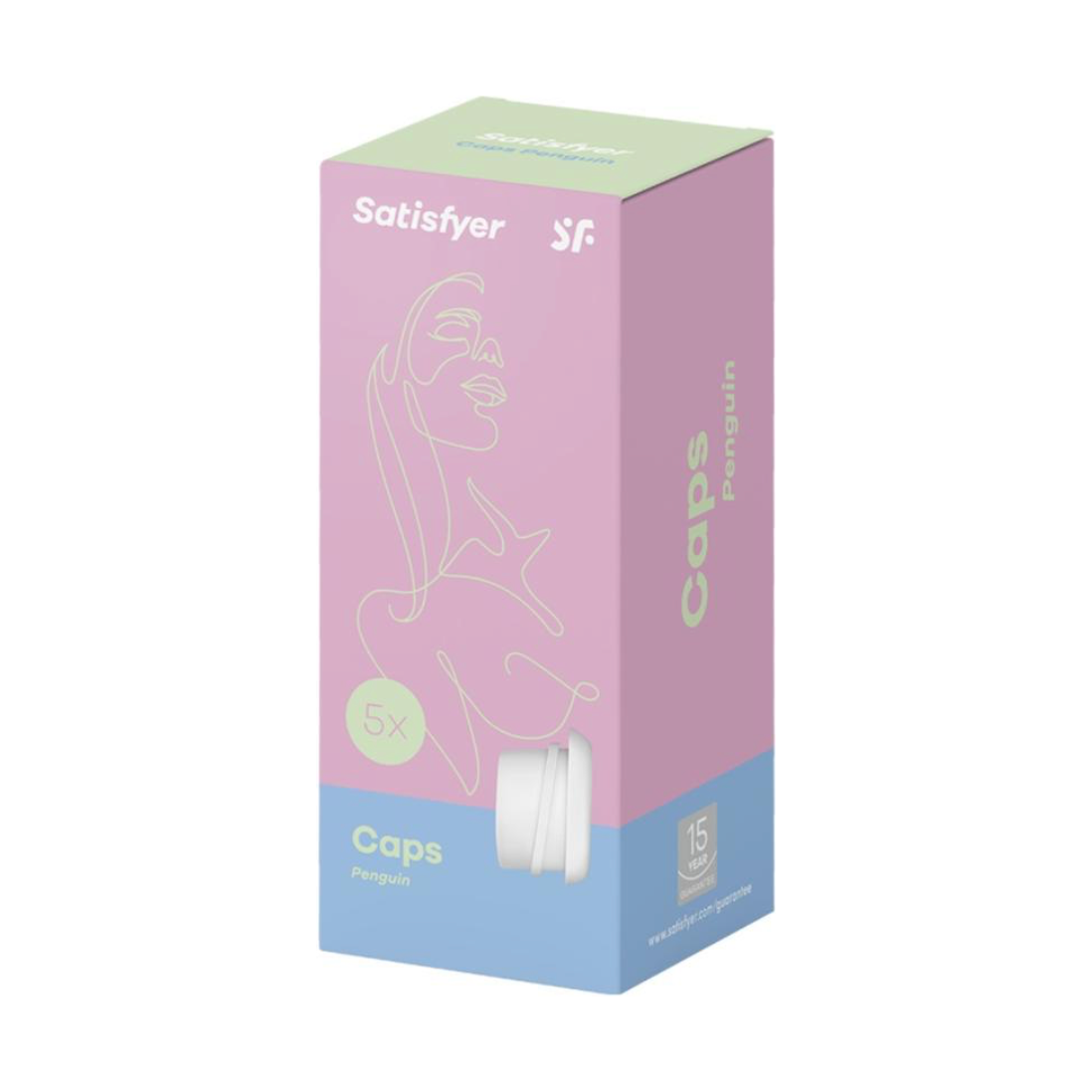 Satisfyer Pro Penguin Next Generation Kapjes - 5 Stuks