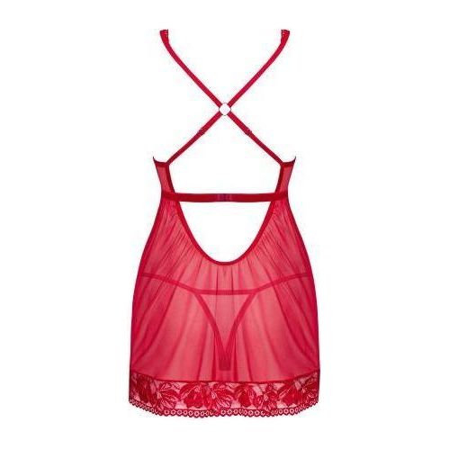 Sexy Babydoll en String - Rood