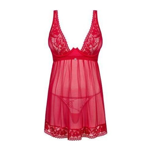 Sexy Babydoll en String - Rood