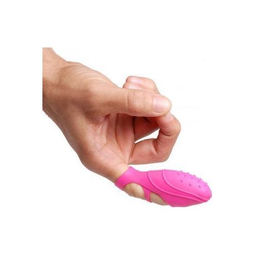Siliconen G-Spot Vinger Vibrator - Roze