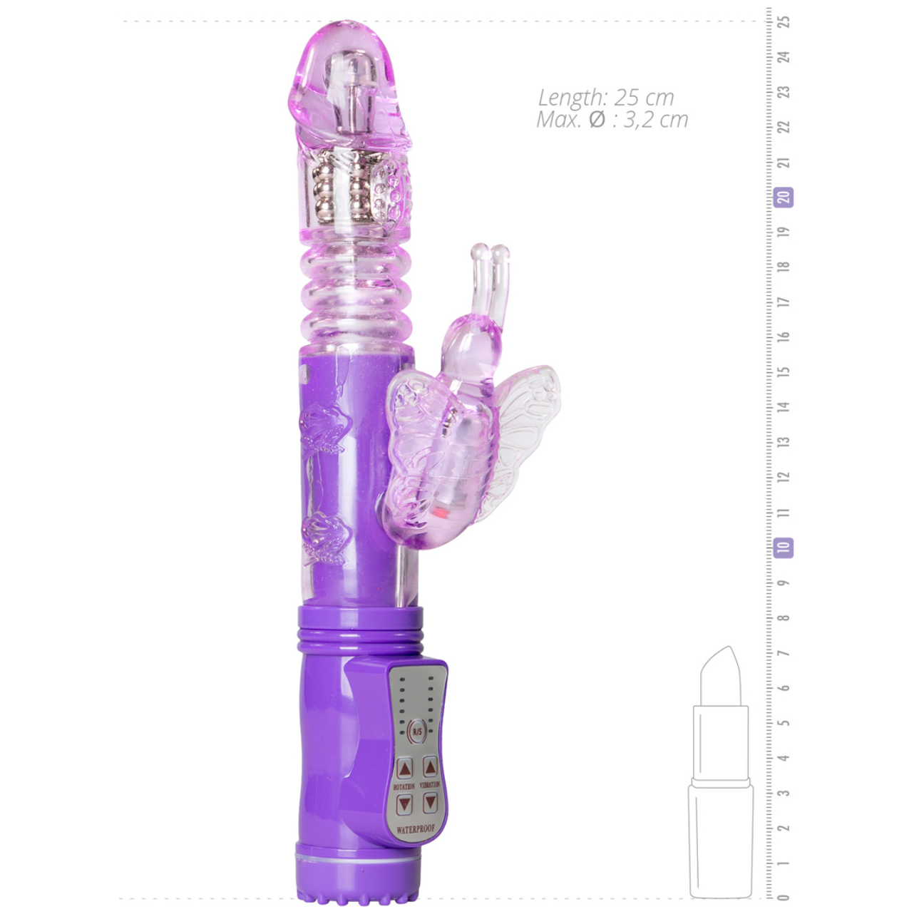 Stotende Butterfly Vibrator