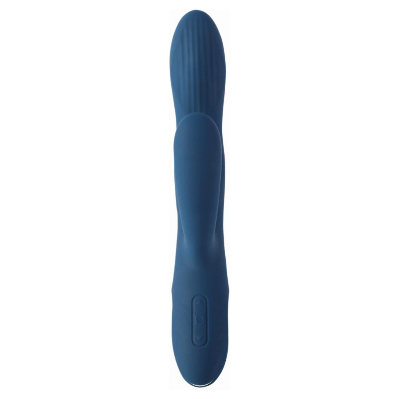 Svakom - Aylin Krachtige Pulserende Vibrator met Twee Koppen - Donkerblauw