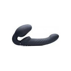 Swirl Vibrerende Strapless Strap-On - Black