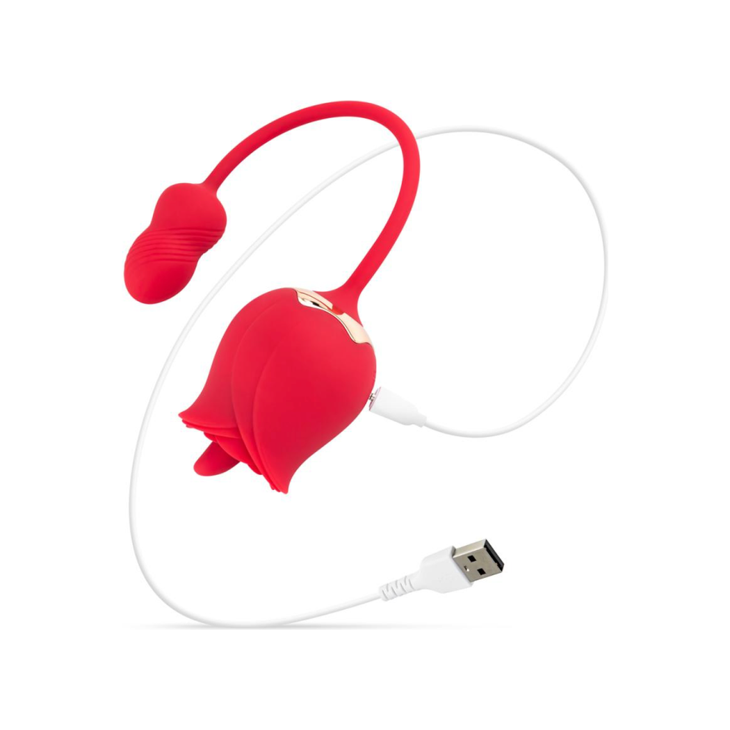 Teazers Rose Vibrator and Clitoris Stimulator