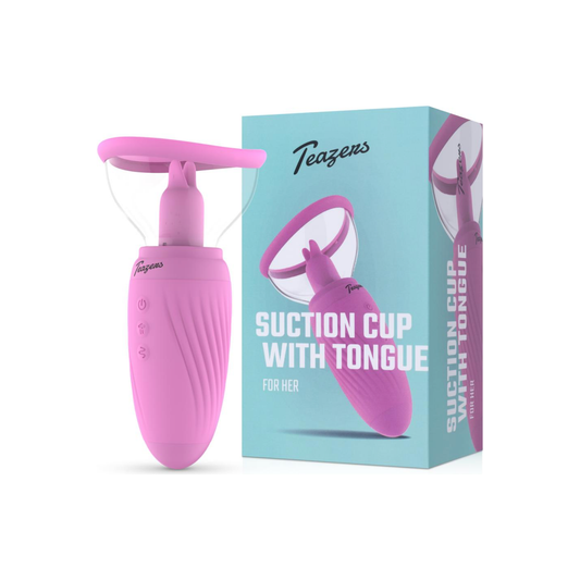 Teazers Suction Cup met Clitoris Vibrator