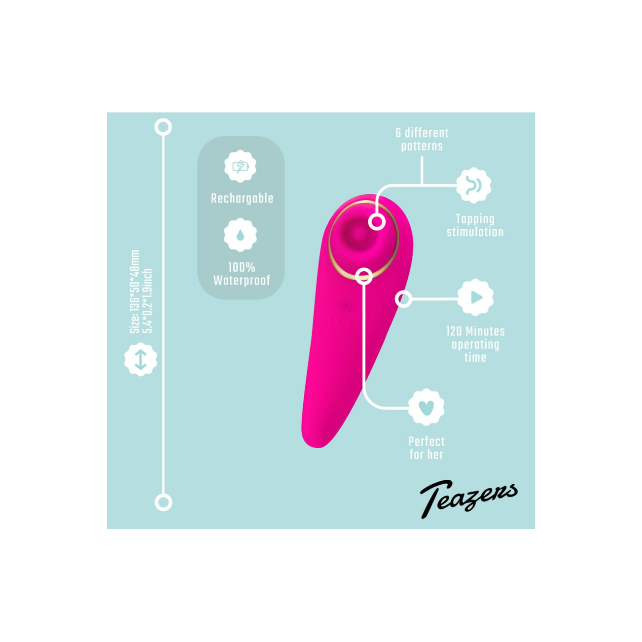 Teazers Tapping Clitoris Stimulator