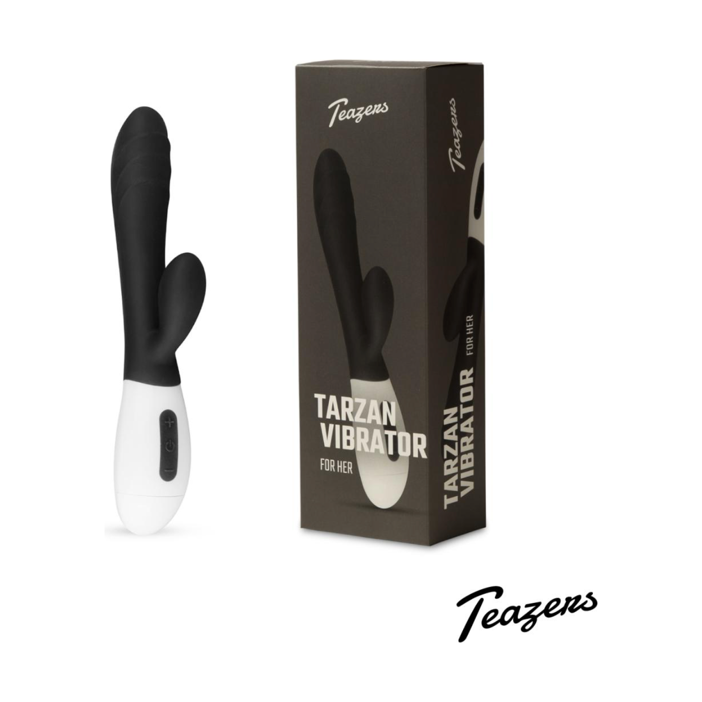Teazers Tarzan Vibrator - Zwart