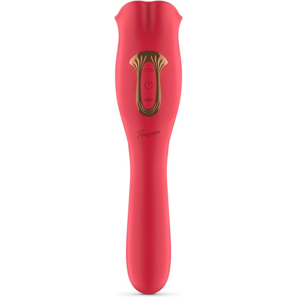Teazers Vibrator met Likkende Clitoris Stimulator