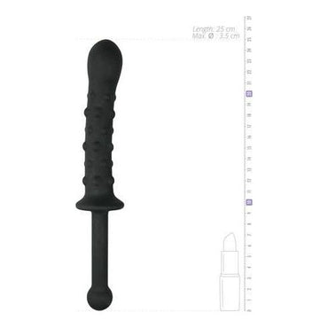 The Handler Dildo Met Handvat - Zwart