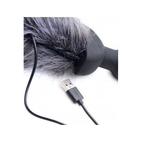 Vibrerende Anaal Plug Met Staart - Vos