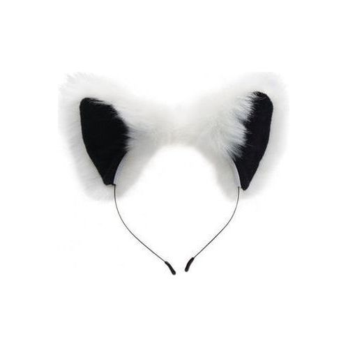White Fox Buttplug & Haarband Set