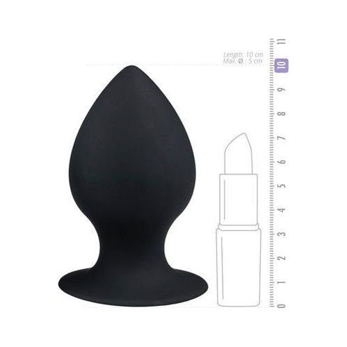 Zachte siliconen buttplug - medium