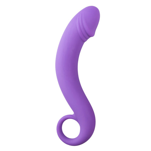 Paarse siliconen prostaat dildo voor heerlijke stimulatie en genot, ideaal als onderdeel van sex artikelen.