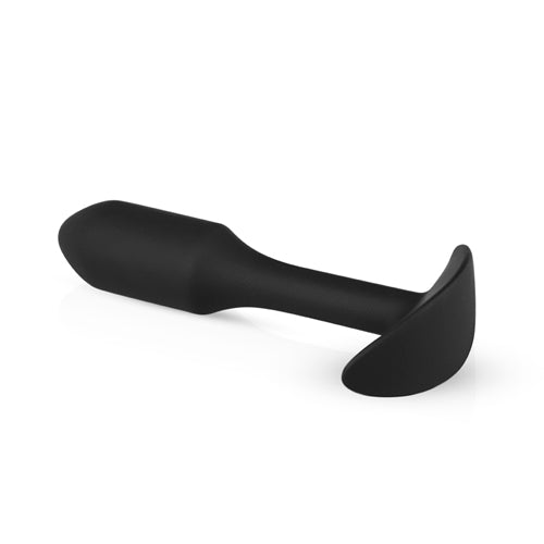 Black silicone buttplug from the Pleasure Kit, designed for anal stimulation, soft and flexible. Perfect for all levels.