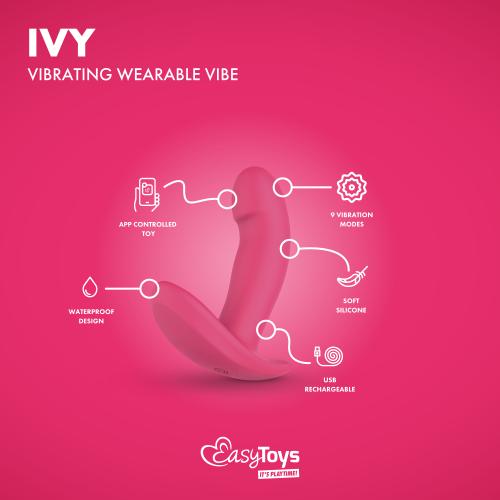 EasyConnect - Draagbare Vibrator Ivy app gestuurd
