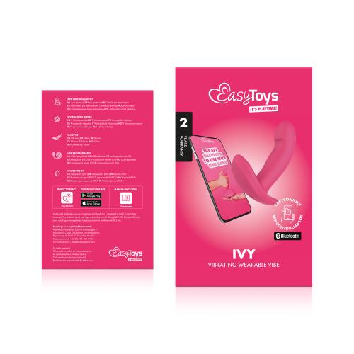 EasyConnect - Draagbare Vibrator Ivy app gestuurd