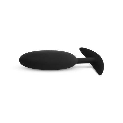 Heavy Fulfiller black silicone butt plug with weight for enhanced pleasure and comfort in sex artikelen.