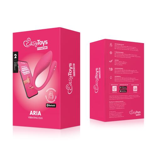 EasyConnect - Vibrerend Eitje Aria app gestuurd Snel geleverd bij XXX4U.nl - Discreet verpakt!