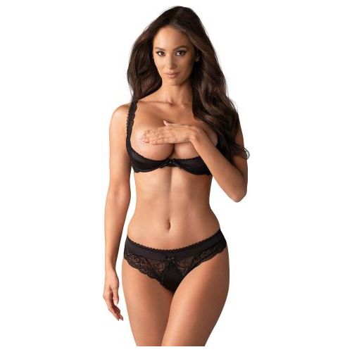 Miamor BH Met Kwart Cups - Zwart