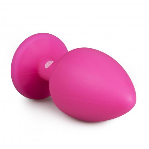 Roze siliconen buttplug Diamond Plug Groot van EasyToys, ideaal voor beginners en gevorderde gebruikers in sex artikelen.