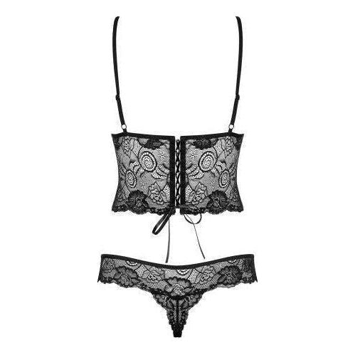 Alluria Kanten Body - Zwart