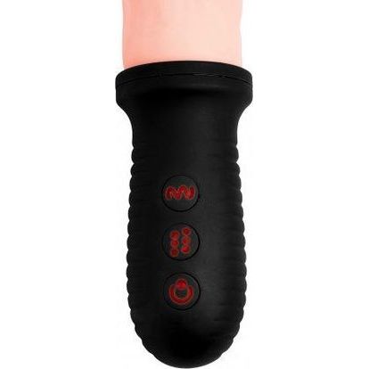 Automatische Stotende Vibrator Met Handvat