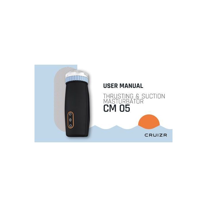 CRUIZR - CM05 Stotende en Zuigende Masturbator