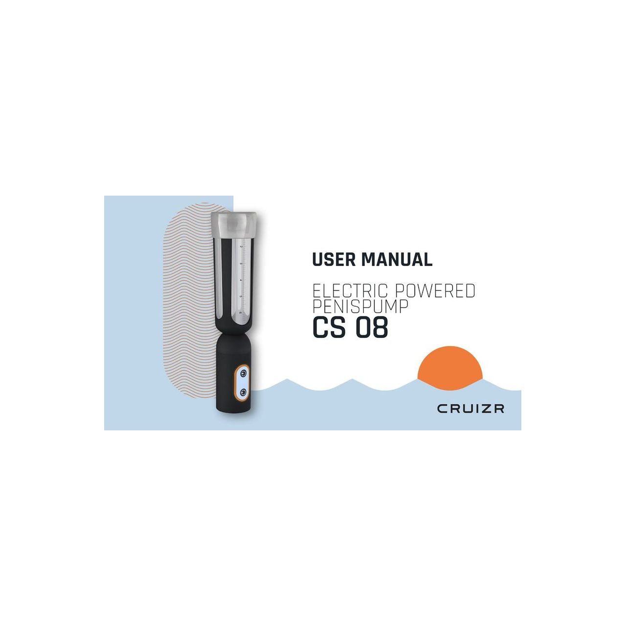 CRUIZR - CS08 Automatische Penispomp Met Zuig Functie