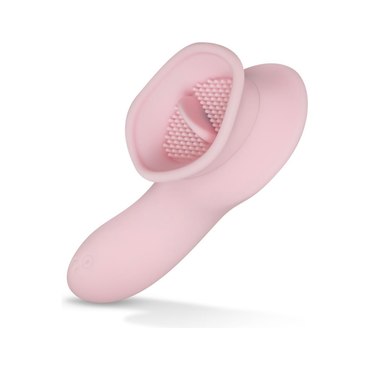 Clitoris Vibrator Met Tong - Roze