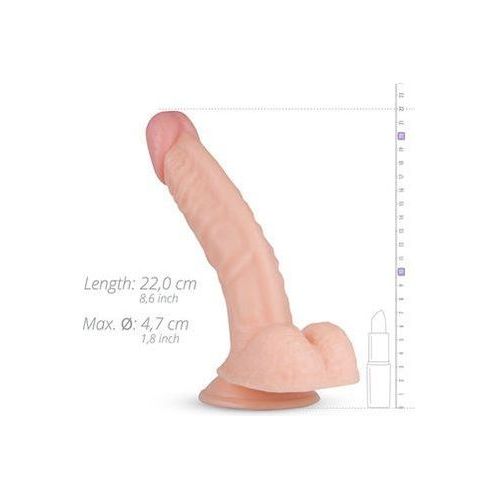 Derek Realistische Dildo Met Balzak - 22 cm
