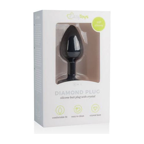 Diamond Plug Klein - Zwart