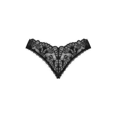 Donna Dream String Met Open Kruisje - Zwart