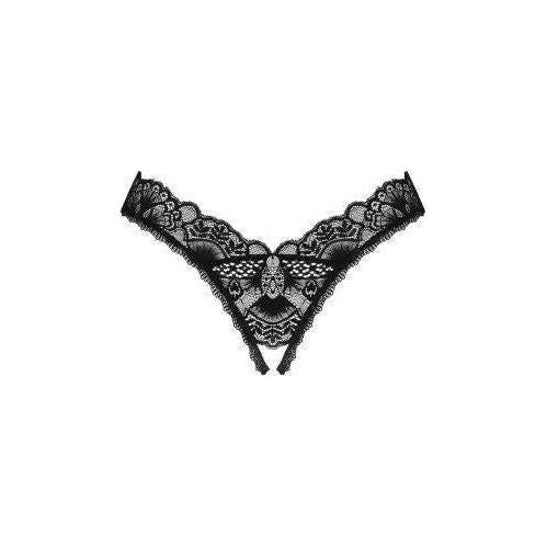 Donna Dream String Met Open Kruisje - Zwart