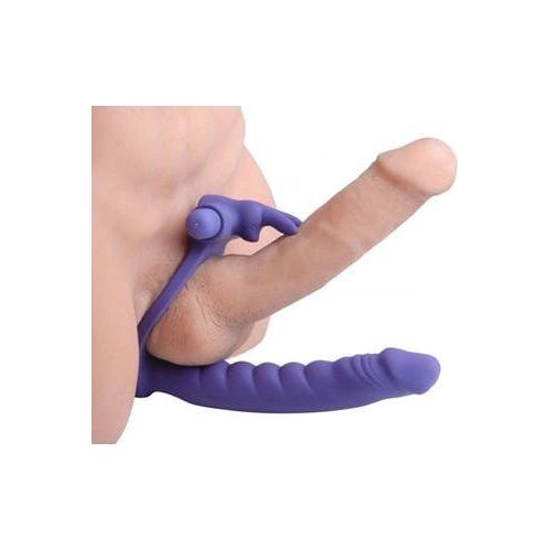 Double Delight Vibrerende Penisring Met Vibrator