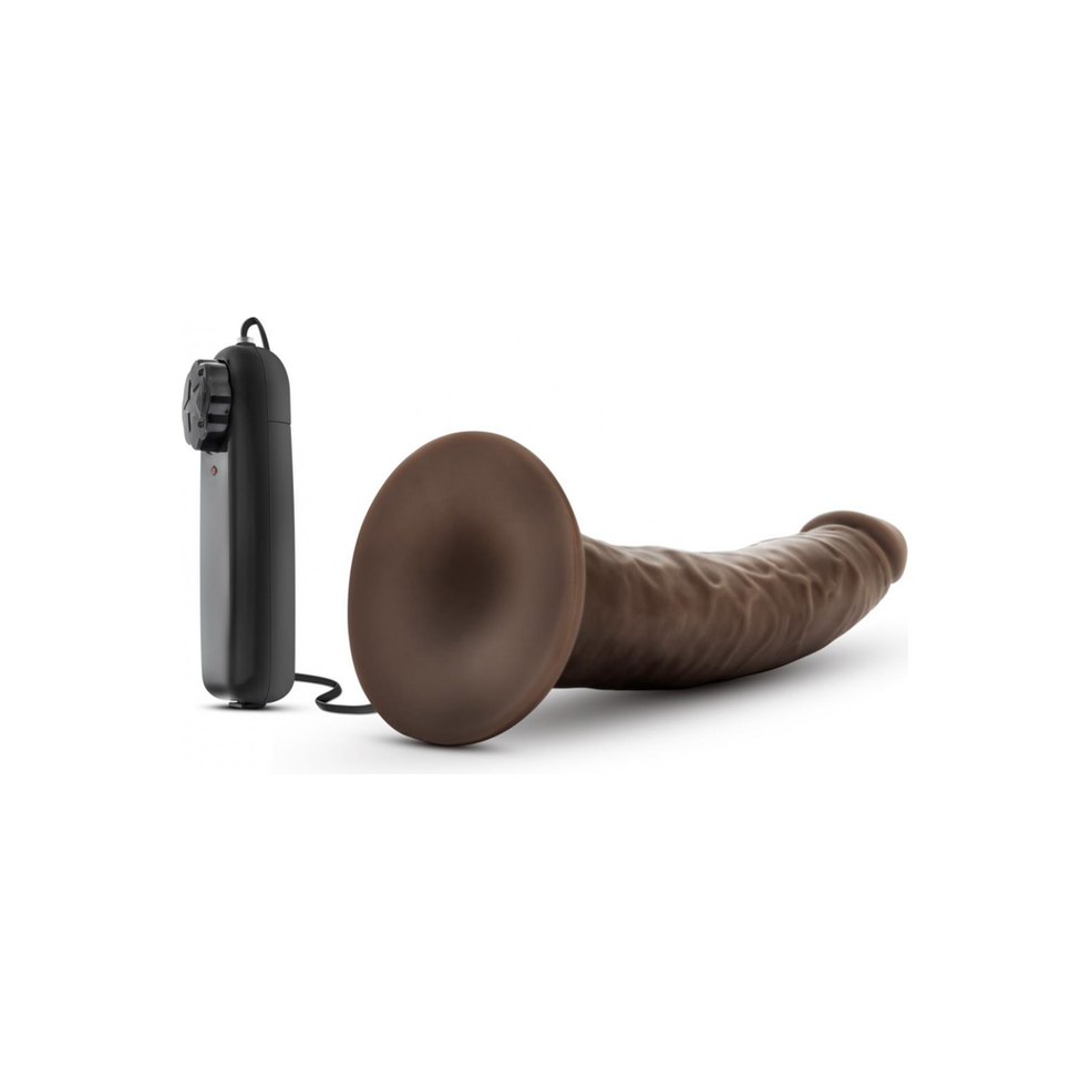 Dr. Skin - Dr. Dave Vibrator Met Zuignap - Chocolate