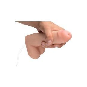 Dual Density Spuitende Dildo - 20 cm