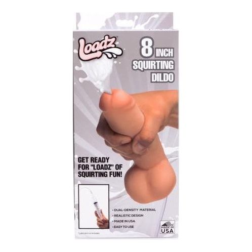 Dual Density Spuitende Dildo - 20 cm