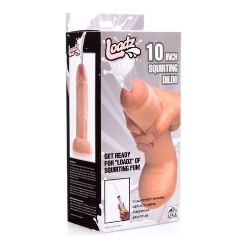 Dual Density Spuitende Dildo - 25 cm
