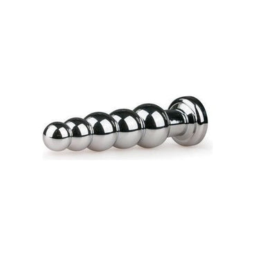 Dunne Geribbelde Buttplug Met Transparant Kristal
