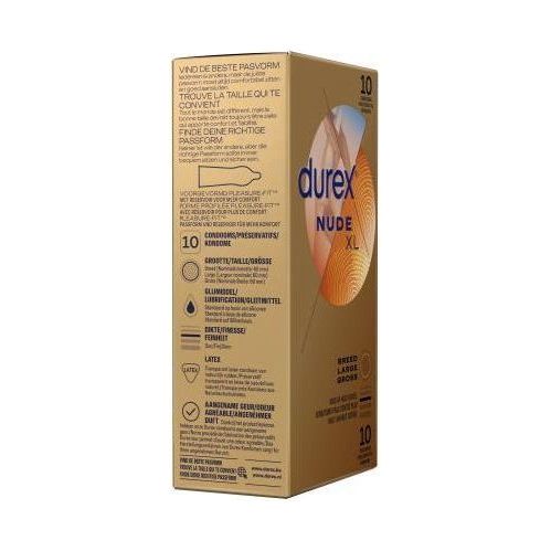 Durex Condooms Nude XL - 10 stuks
