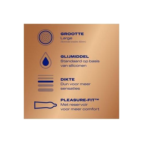 Durex Condooms Nude XL - 10 stuks