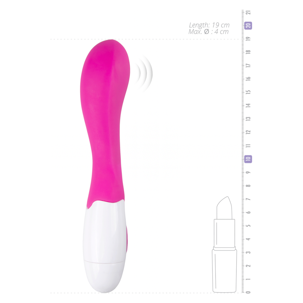 EasyToys Rose Vibrator - Roze