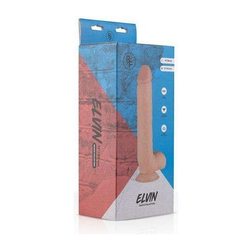Elvin Realistische Dildo Met Balzak - 27,5 cm