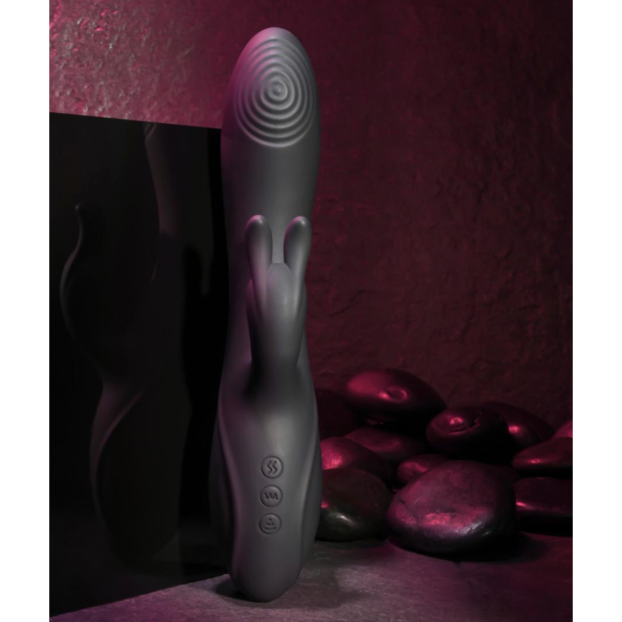 Evolved - Rabbit Hole Vibrator - Zwart