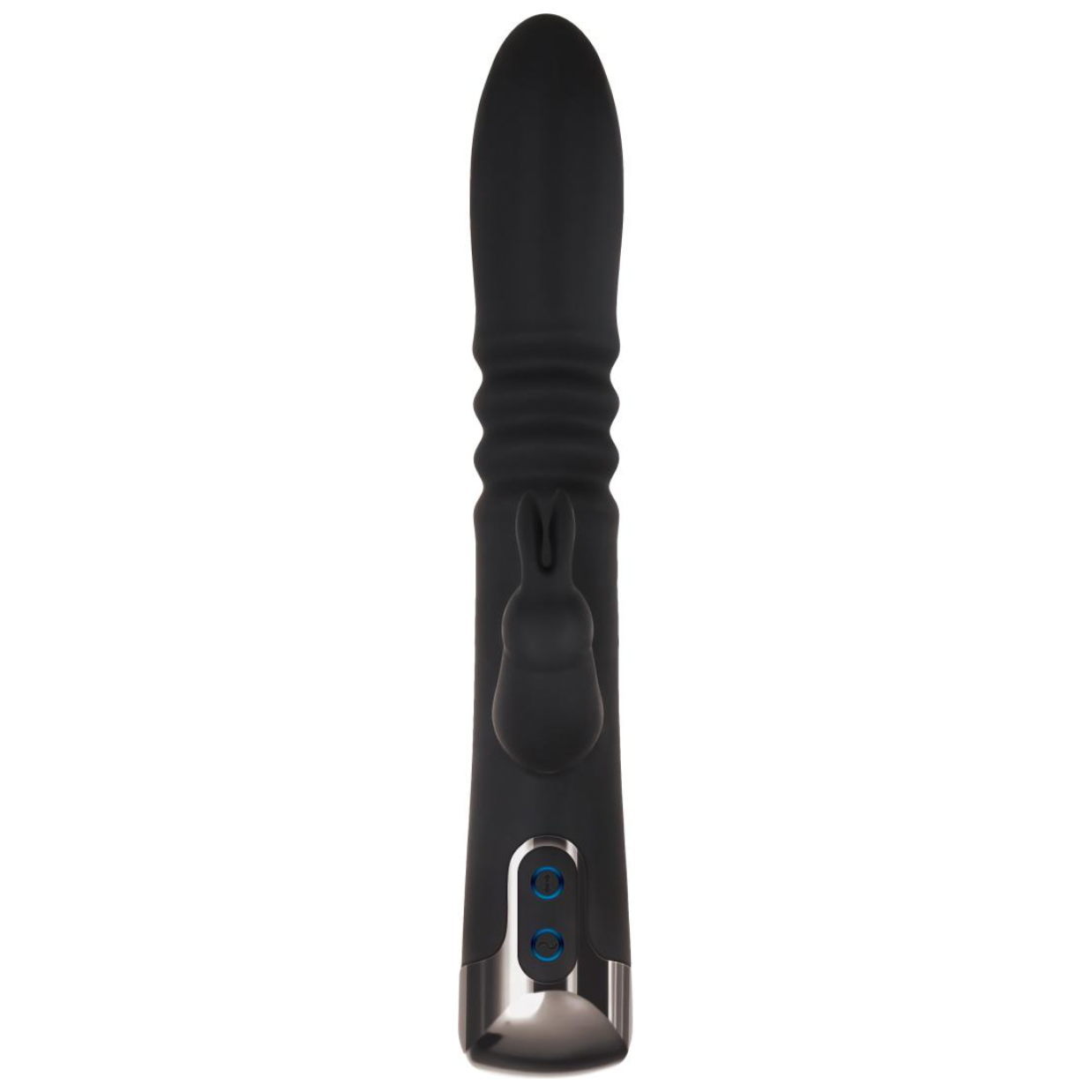 Evolved - Rapid Rabbit Stotende Vibrator - Zwart