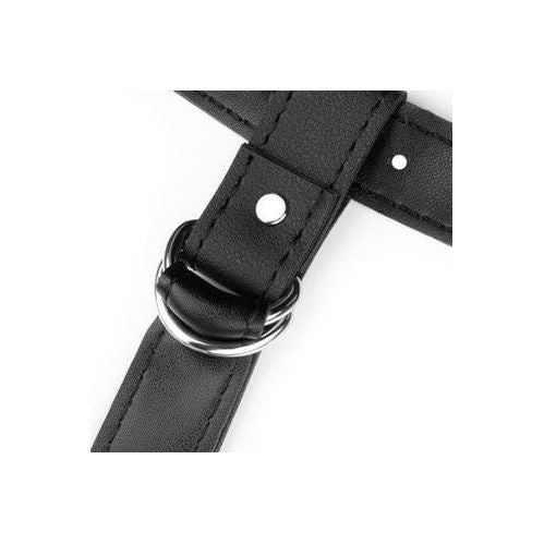 Fetish Collection - Dubbelzijdige Strap-On Dildo - Zwart