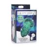 Glow-in-the-Dark Anaalplug Van Glas - Medium