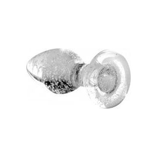 Glow-in-the-Dark Anaalplug Van Glas - Small